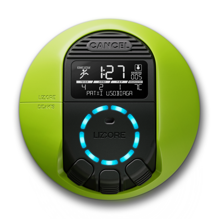 lizcore climber dashboard mobile app
